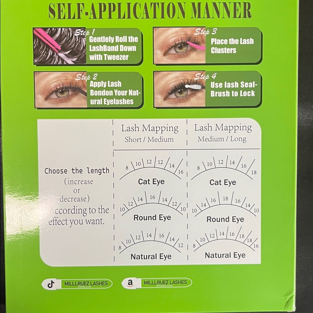 NATURAL VOLUME Lash Clusters Set - Picture 2 of 4
